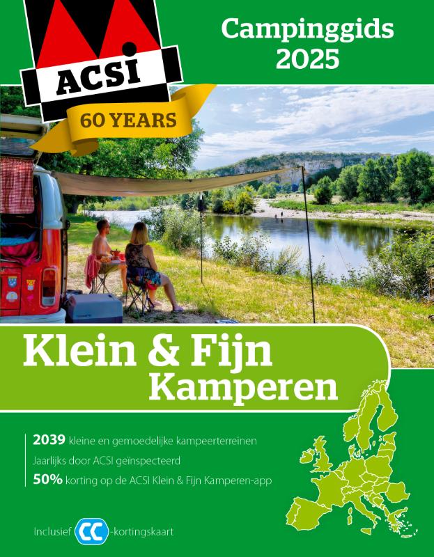 Acsi Klein & fijn kamperen 2025 / ACSI Campinggids