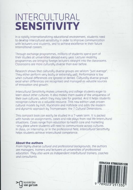 Intercultural sensitivity achterkant