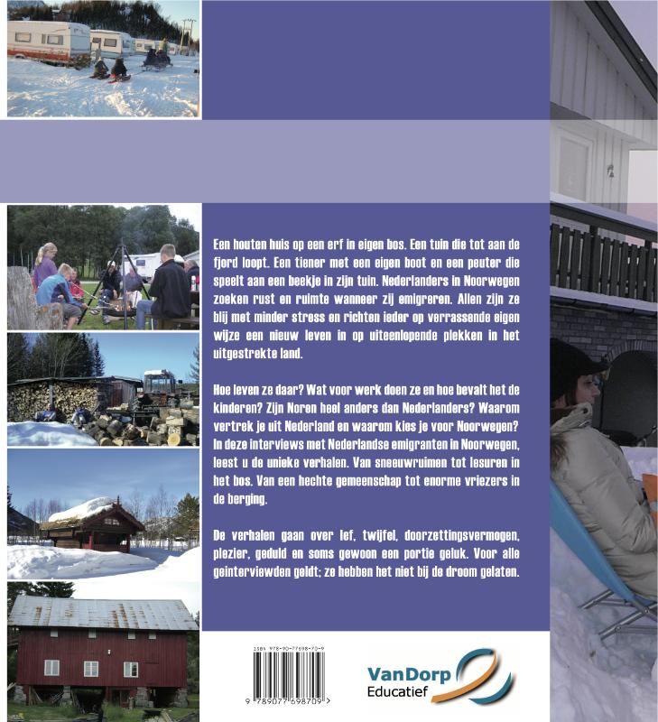 Thuis in Noorwegen achterkant