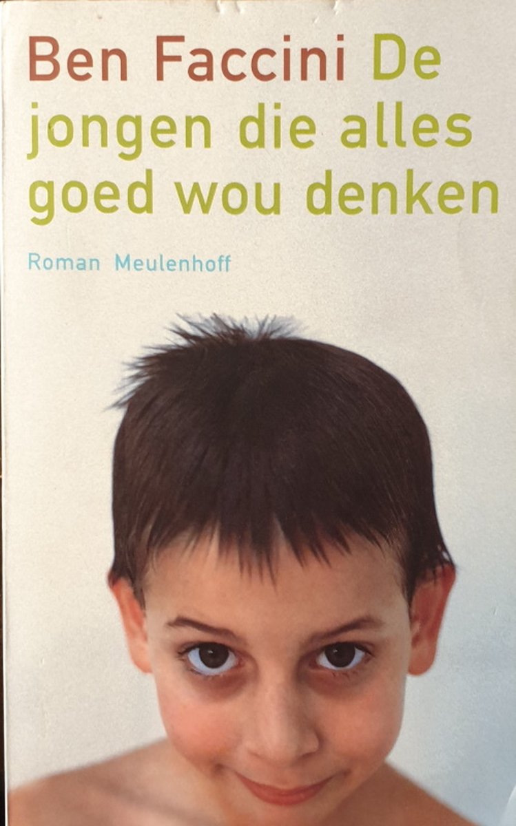 boekenbalie_9789029069816_cover De jongen die alles goed wou denken / Meulenhoff editie / 1919