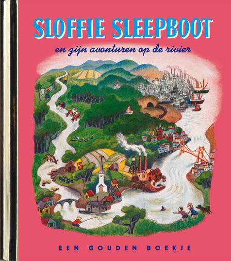 Gouden Boekjes  -   Sloffie Sleepboot en zijn avonturen op de rivier