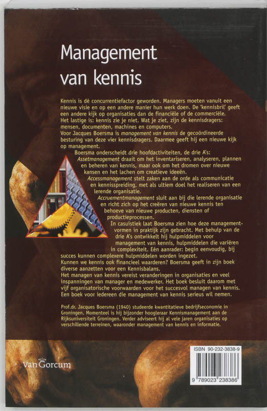 Management Van Kennis achterkant