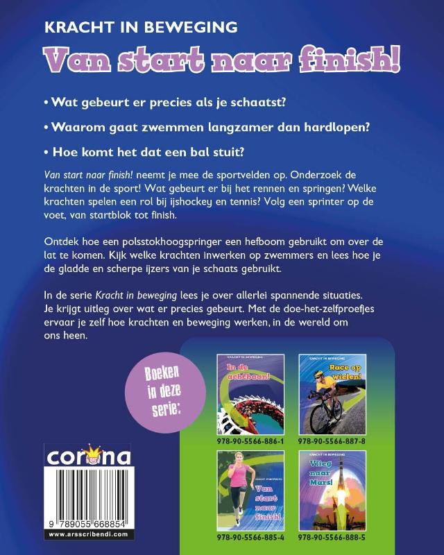 Van start naar finish! / Kracht in beweging achterkant