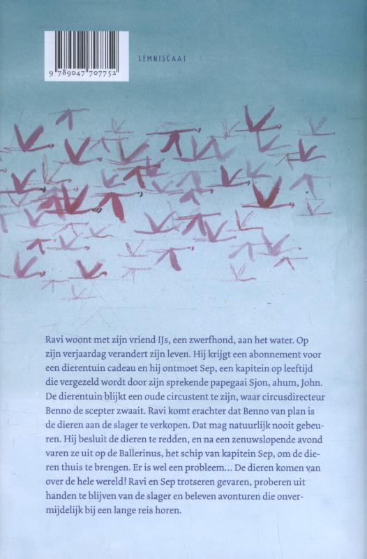 De laatste reis van de Ballerinus achterkant