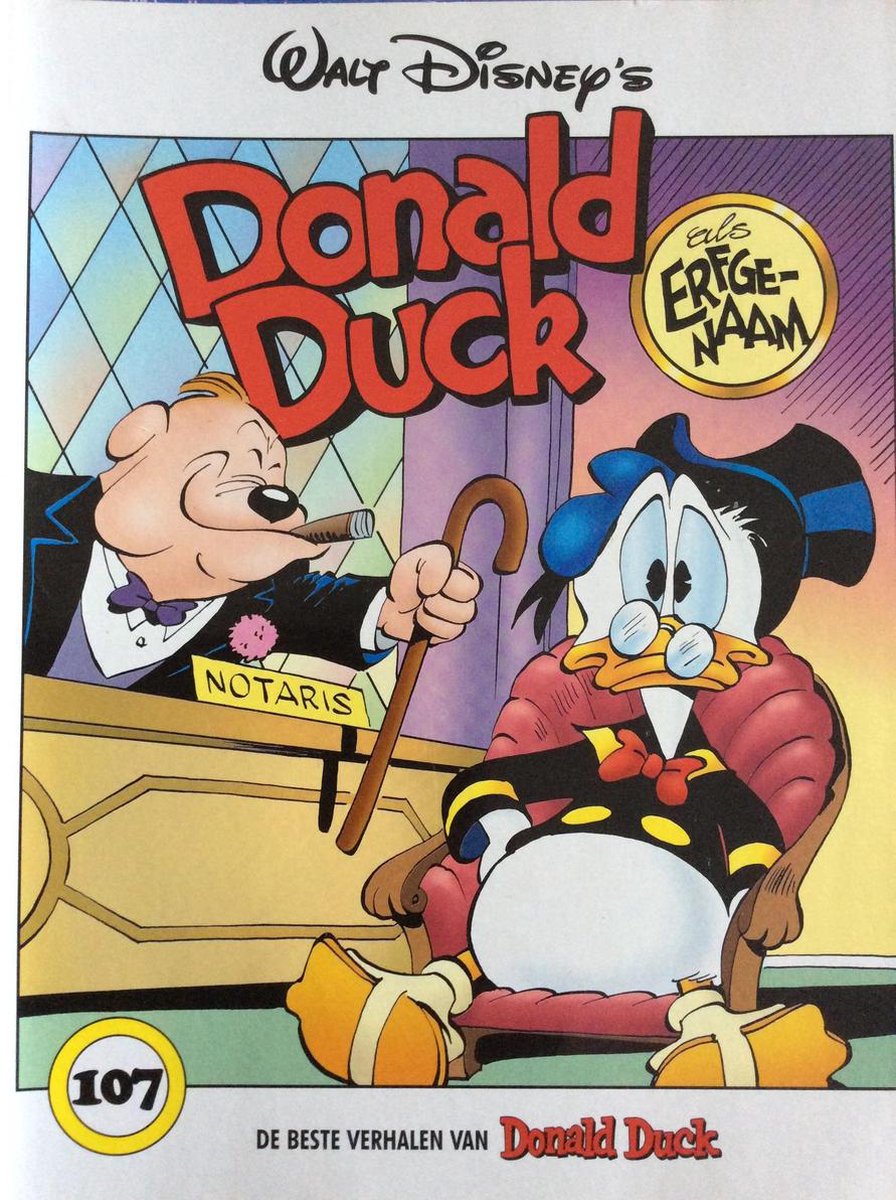 Donald Duck deel 107  als Erfgenaam
