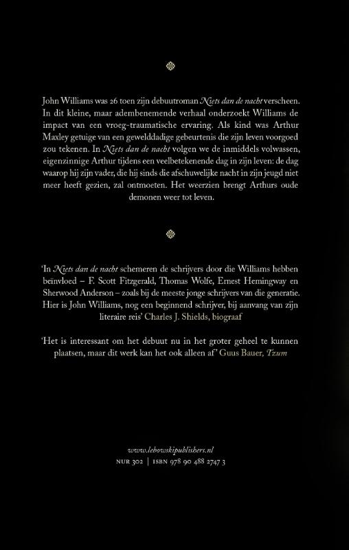 Niets dan de nacht achterkant
