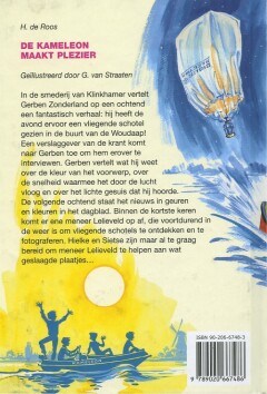 KAMELEON MAAKT PLEZIER achterkant