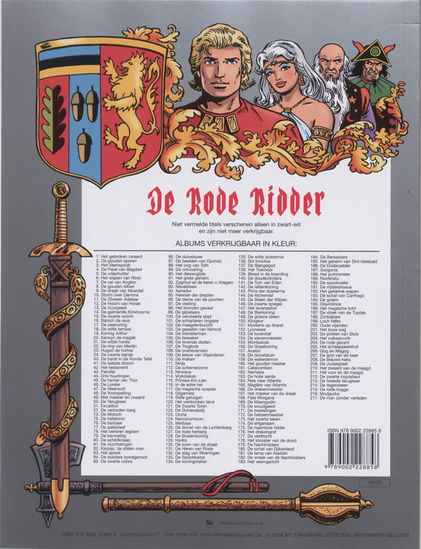 De Rode Ridder 217 -   De man zonder verleden achterkant