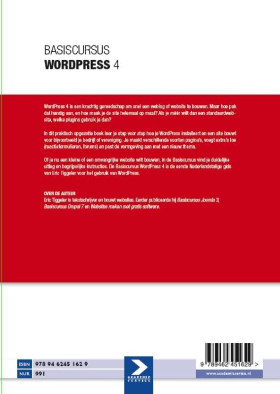 Basiscursus WordPress 4 achterkant