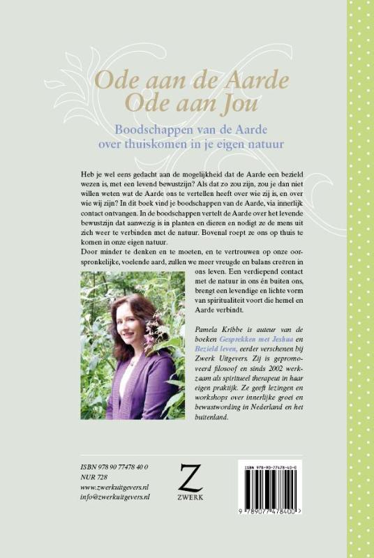 ODE AAN DE AARDE, ODE AAN JOU ODE AAN DE AARDE, ODE AAN JOU achterkant