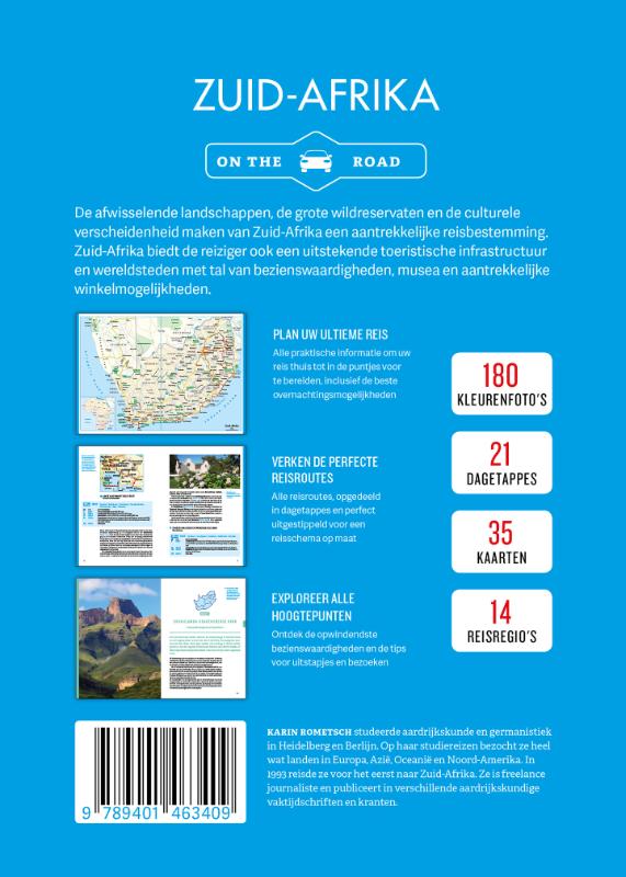 Zuid-Afrika on the road / Lannoo's autoboek achterkant