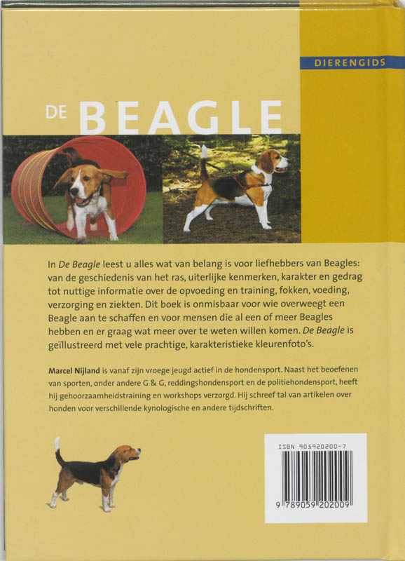 De Beagle achterkant