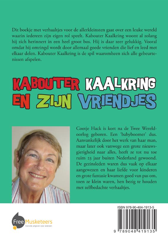Kabouter Kaalkring En Zijn Vriendjes achterkant