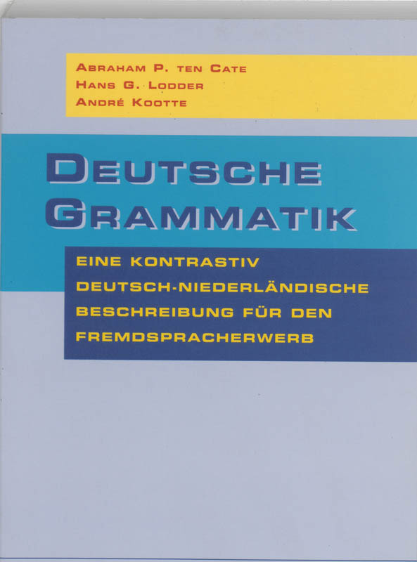 A.P. ten Cate Deutsche Grammatik thumbnail