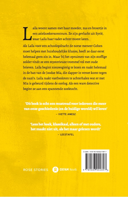 De brieven van Mia achterkant