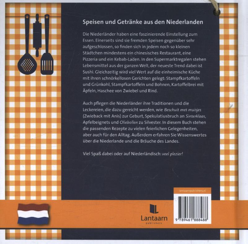 Traditionelle niederländische Küche achterkant