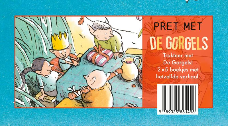 De Gorgels - uitdeelboekjes / Gorgels achterkant