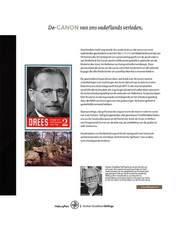 Geschiedenis van Nederland achterkant