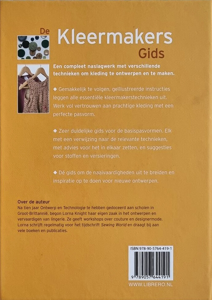 De kleermakersgids achterkant