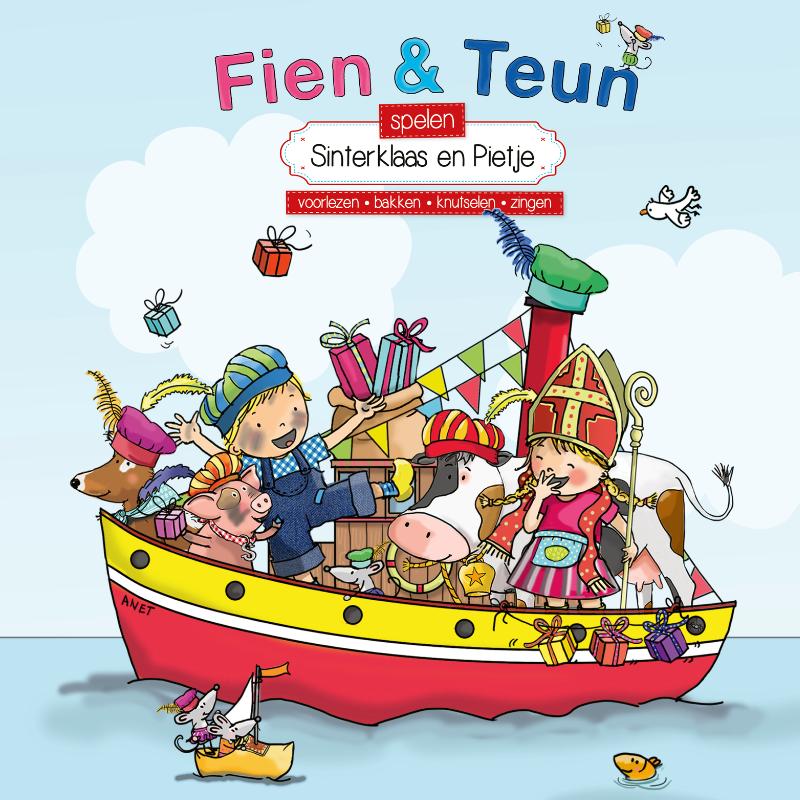 Fien en Teun - Fien & Teun spelen Sinterklaas en Pietje