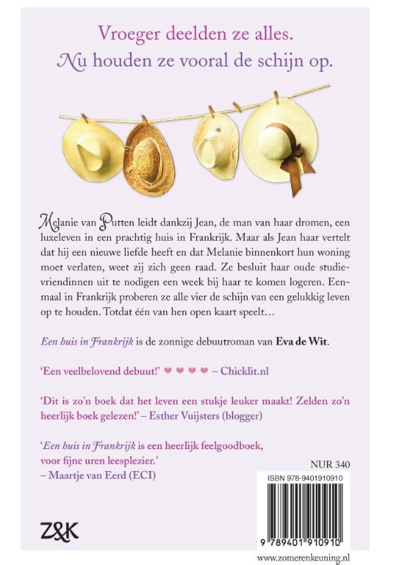 Een huis in Frankrijk achterkant