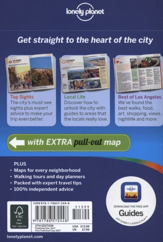 Los Angeles / Lonely Planet Pocket Guide achterkant