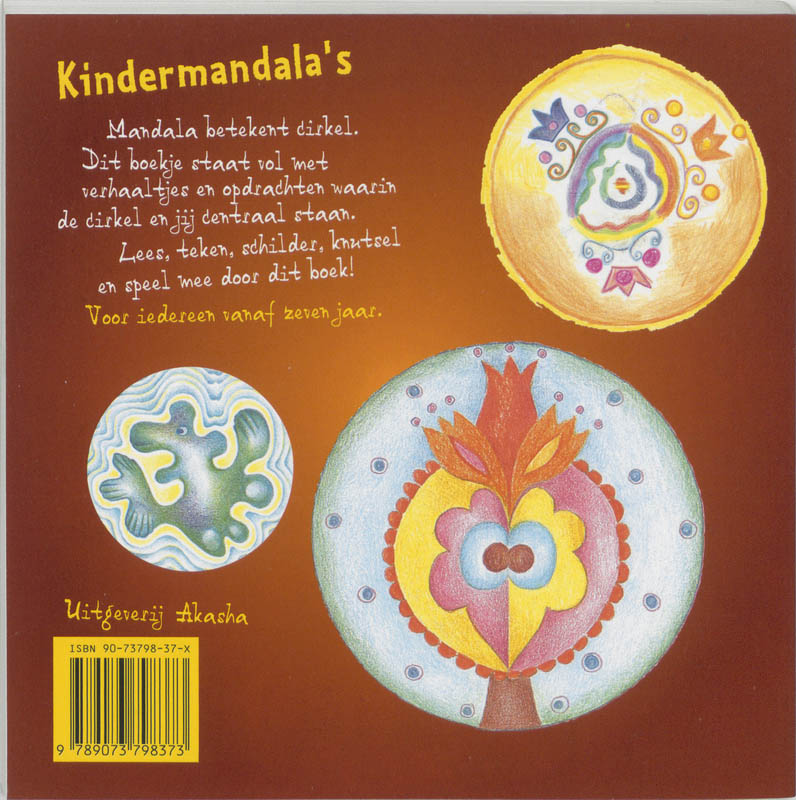 Kindermandala's achterkant