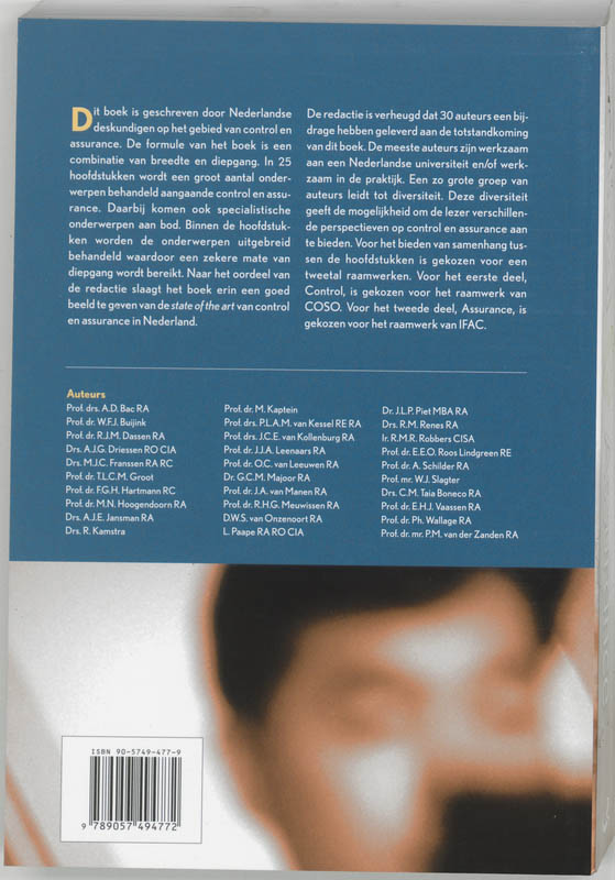 Control & Assurance achterkant