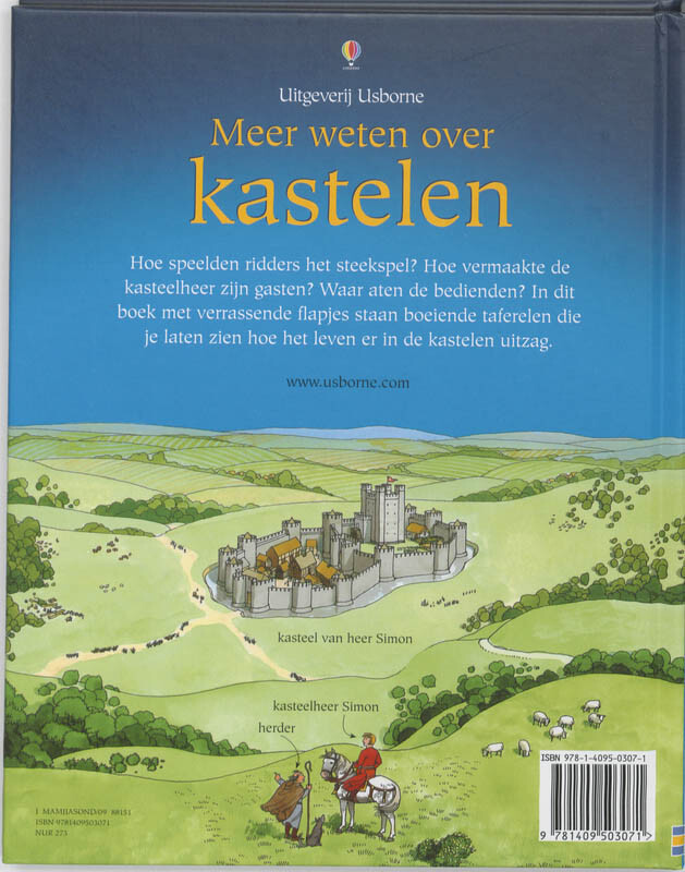 Meer weten over kastelen Meer weten over kastelen achterkant