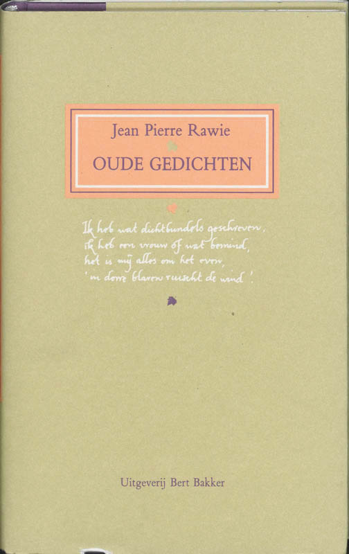 Oude gedichten