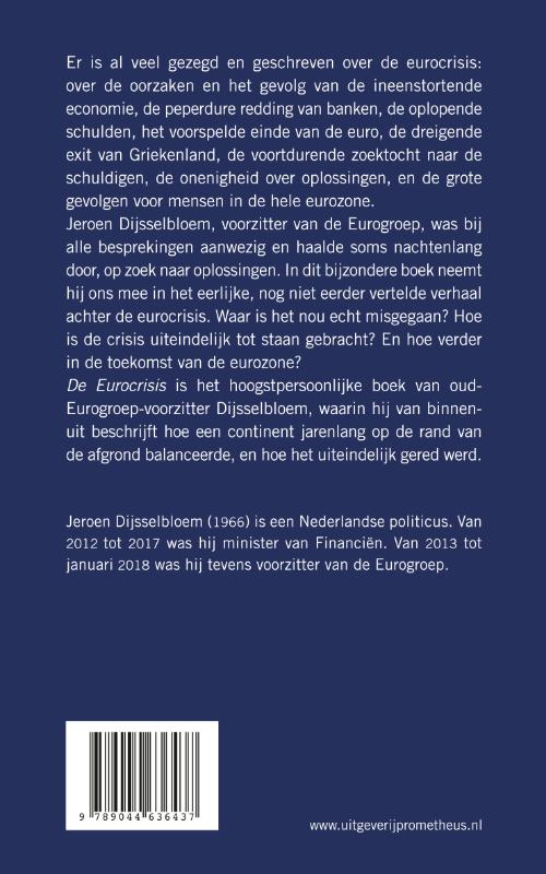 De eurocrisis De eurocrisis achterkant