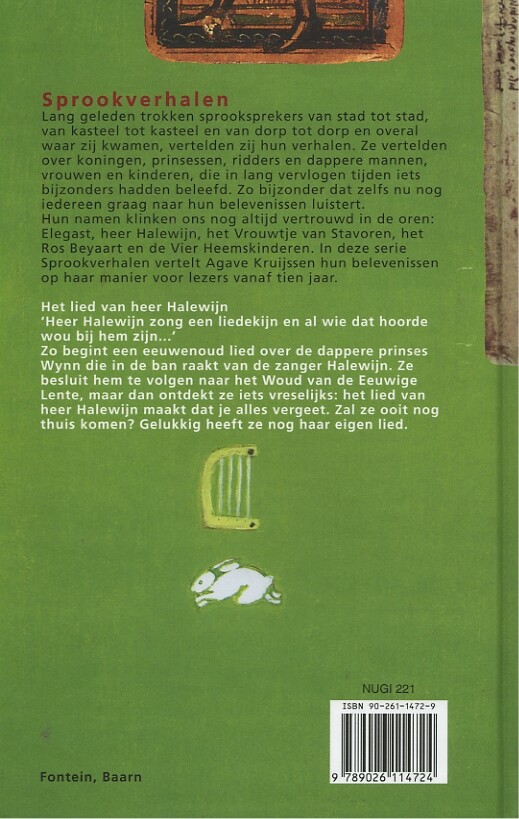 Het lied van heer Halewijn / Sprookverhalen achterkant