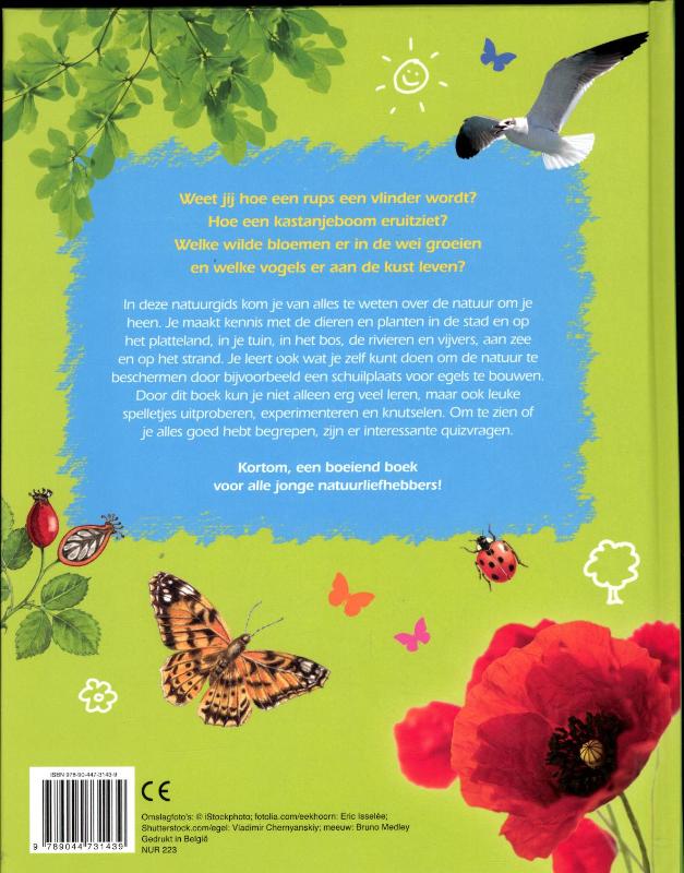 Mijn allereerste natuurboek Mijn allereerste natuurboek achterkant