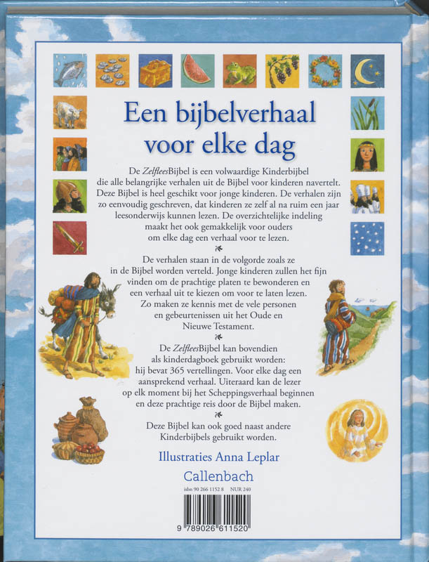 Zelfleesbijbel achterkant