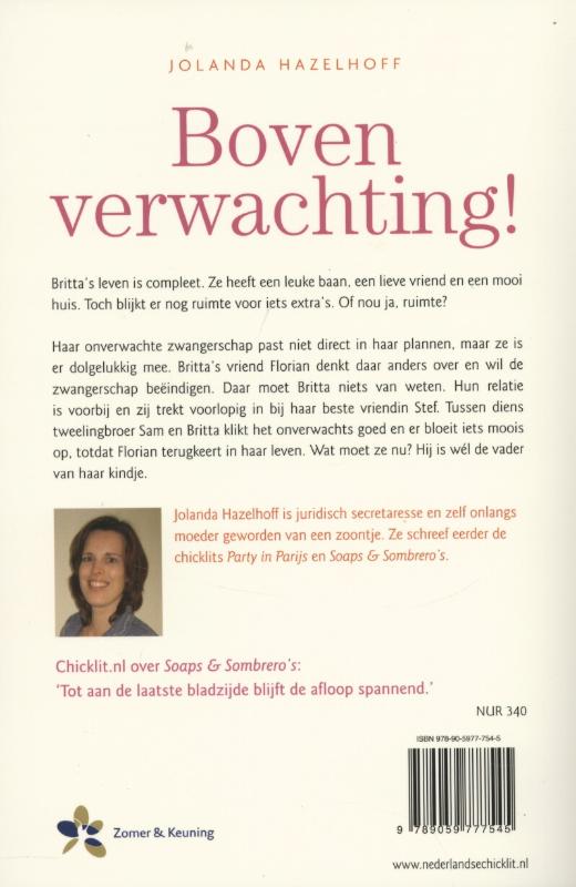 Boven verwachting! achterkant