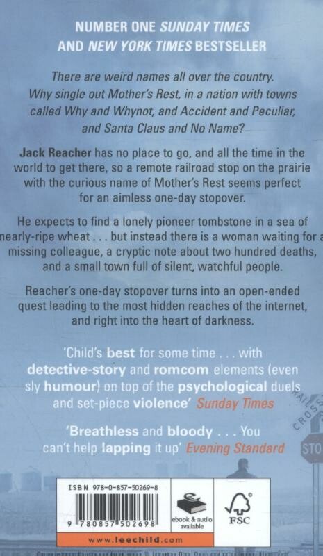Make me / Jack Reacher / 20 achterkant