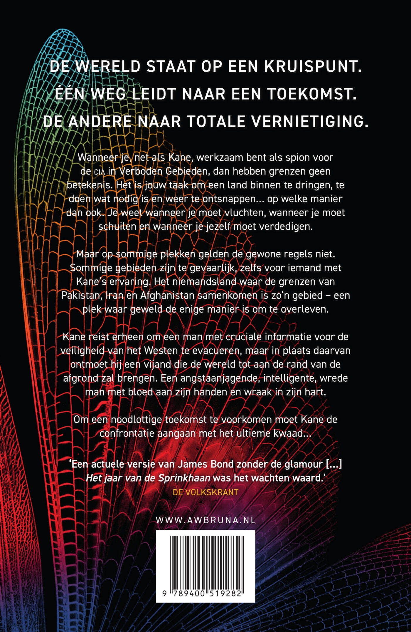 Het jaar van de Sprinkhaan achterkant