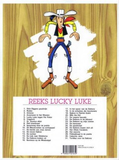 Rodeo / Lucky Luke / 2 achterkant