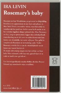 Rosemary's baby / Zwarte beertjes / 1483 achterkant