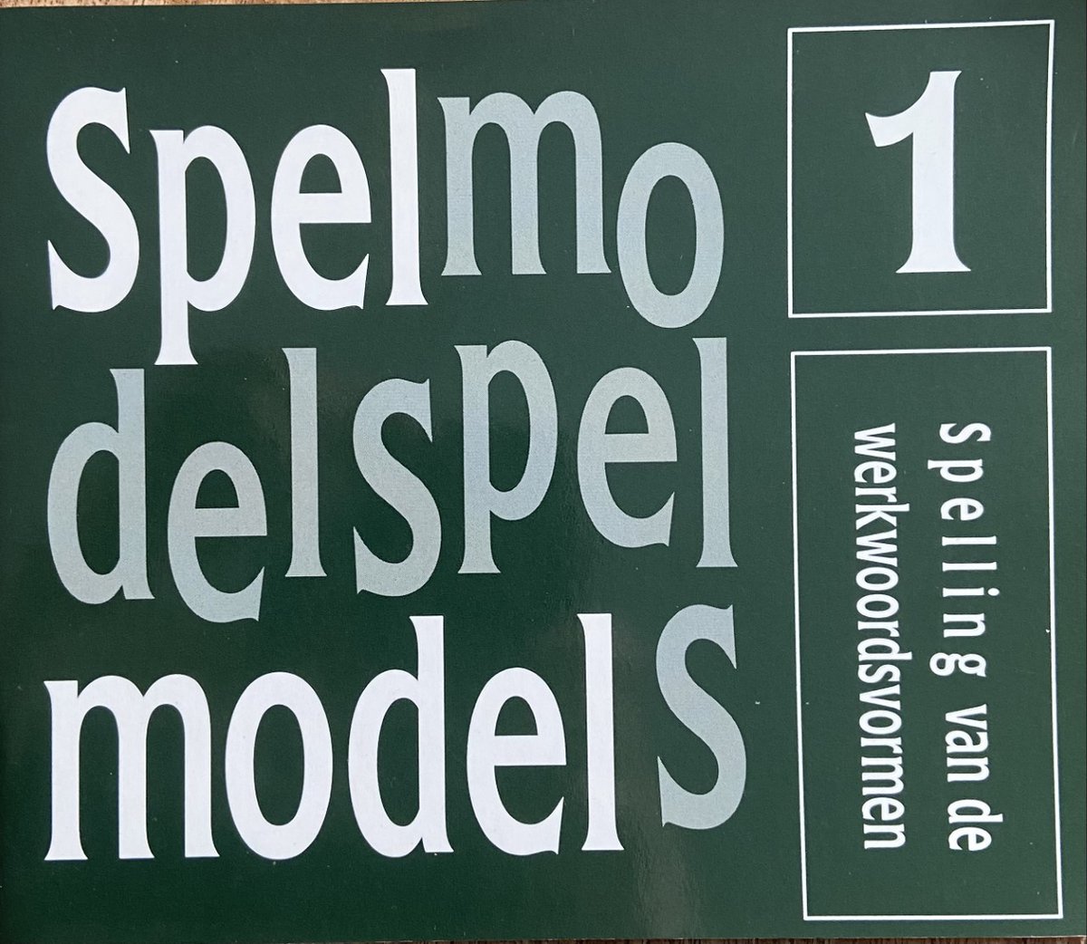 1 Spelling van de werkwoordsvormen Spelmodel