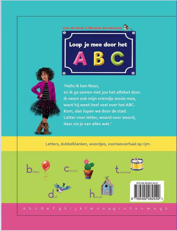 Loop je mee door het ABC achterkant