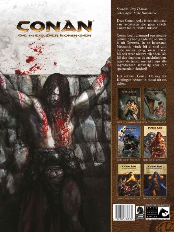Conan De Weg Der Koningen 6 achterkant
