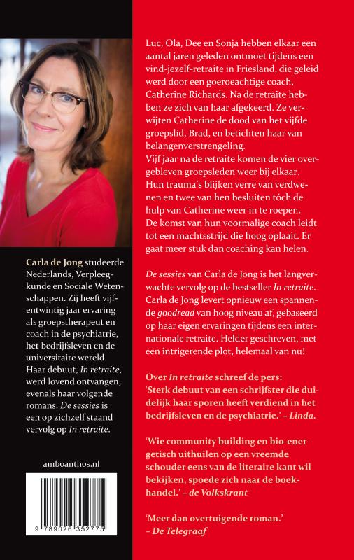 De sessies De sessies achterkant