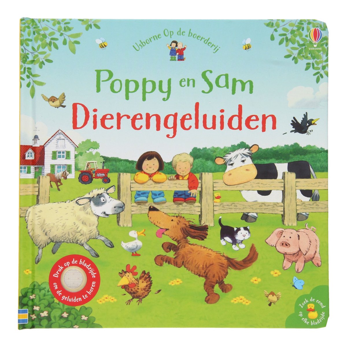 Usborne Geluidsboekjes - Poppy en Sam Dierengeluiden