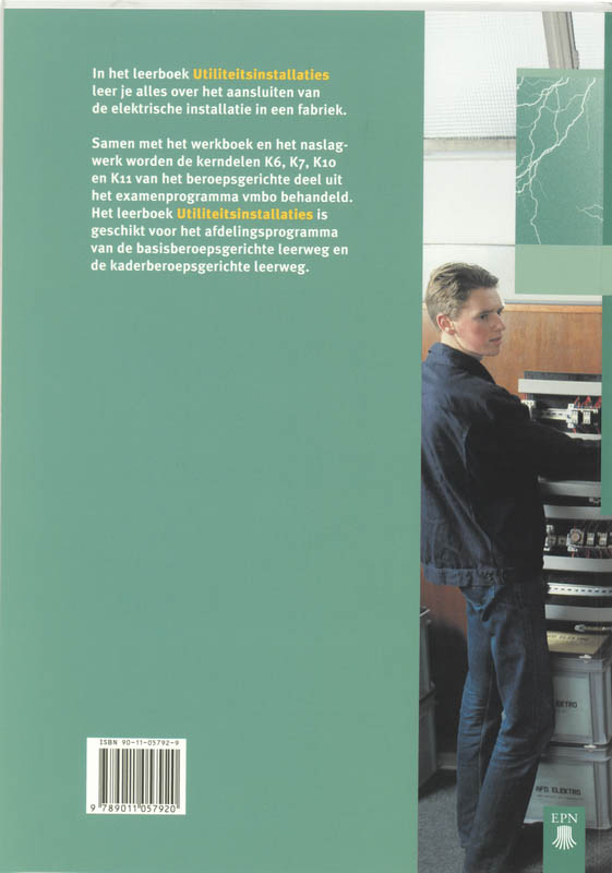 Utiliteitsinstallaties / 3/4 Vmbo / Leerboek / Elektrotechniek achterkant