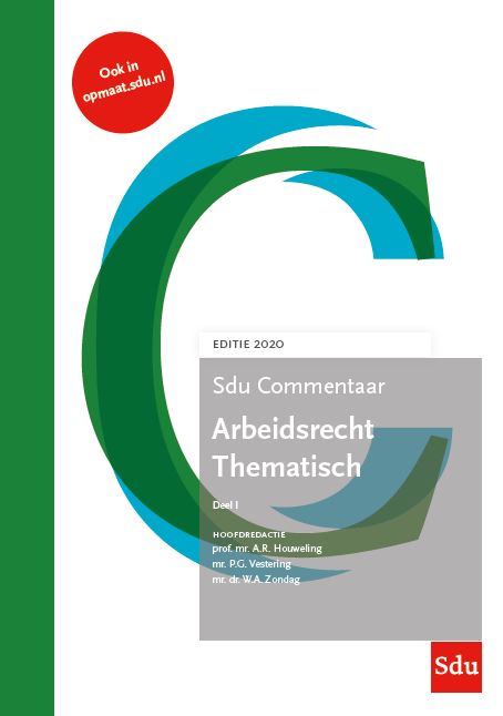 Sdu Commentaar Arbeidsrecht Thematisch. 2020. (set 2 ex.) / SDU Commentaar