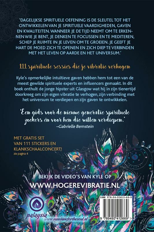 In 111 sessies naar een Hogere Vibratie achterkant