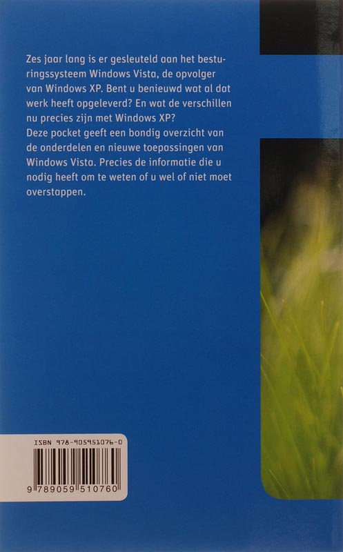 Windows Vista achterkant