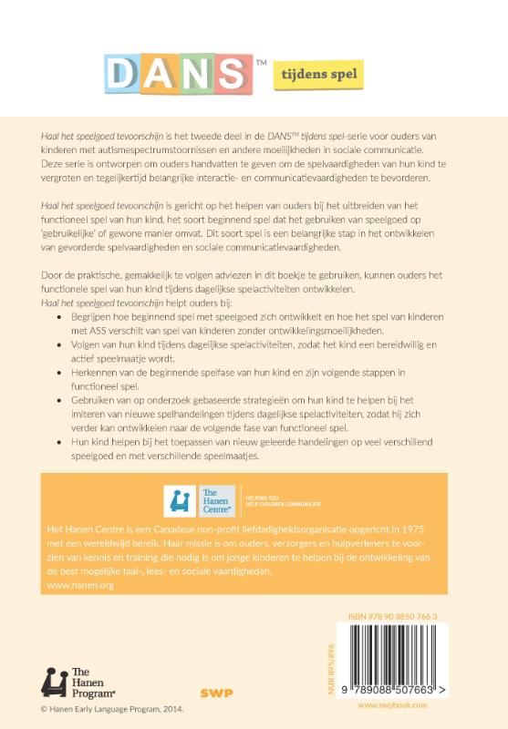 Haal het speelgoed tevoorschijn / Dans tijdens spel / 2 achterkant
