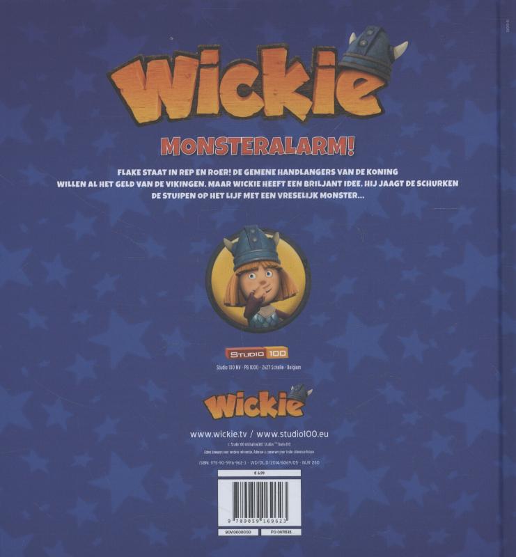 Wickie - Monsteralarm achterkant